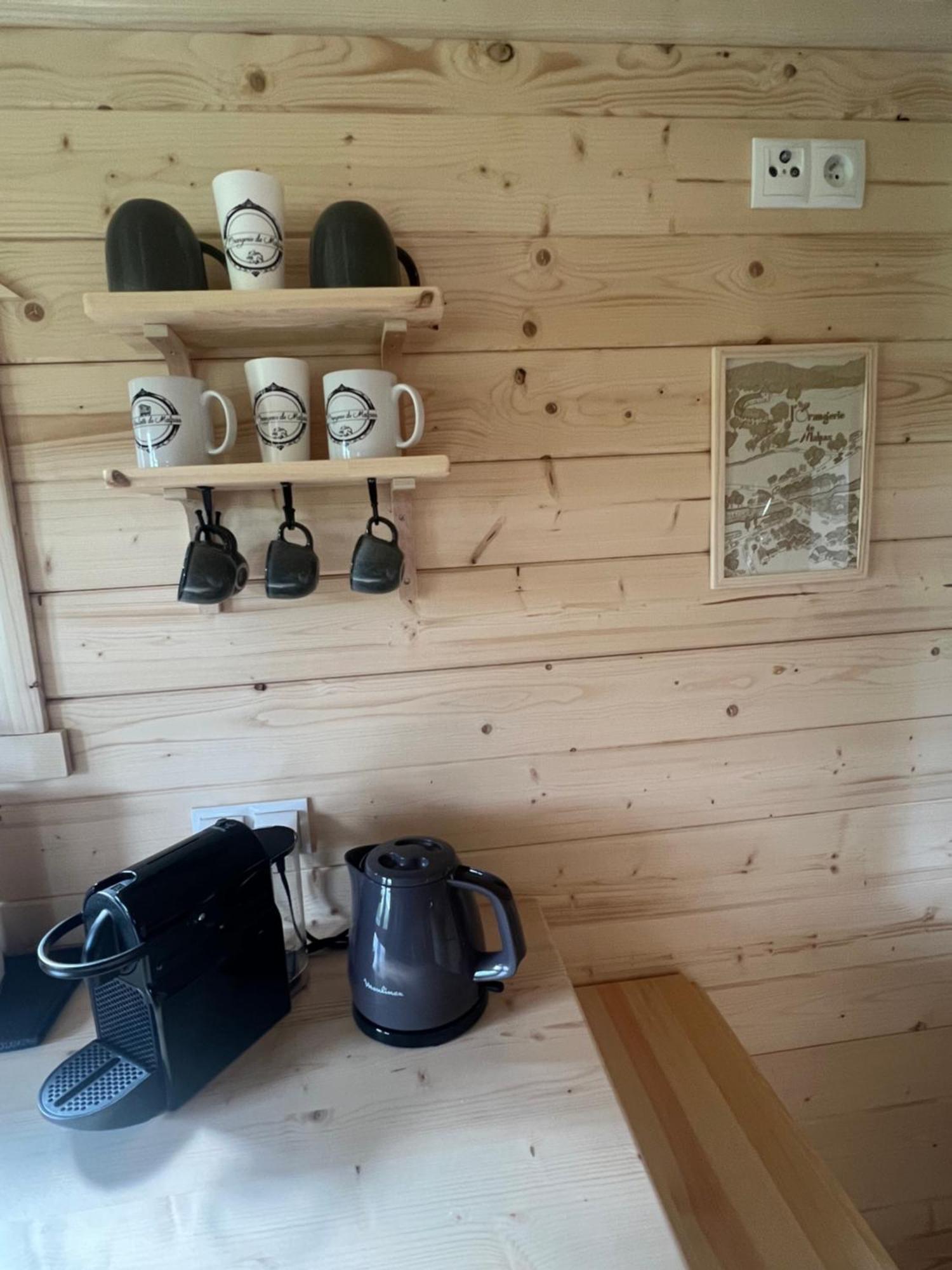 La Roulotte Deluxe De Malpas Acomodação com café da manhã Quingey Exterior foto